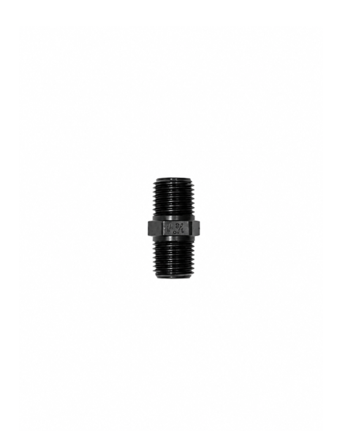 1/4" MPT X 1/4" MPT POLY PIPE NIPPLE