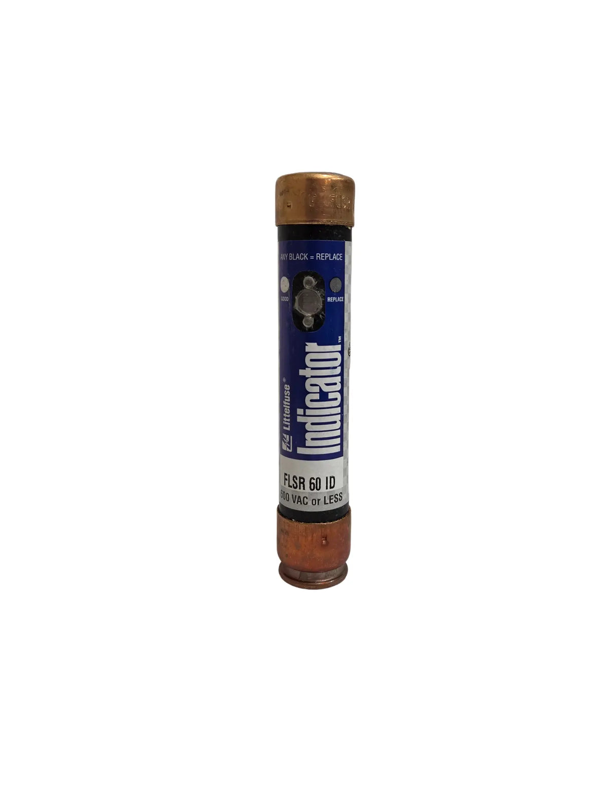 Littelfuse FLSR060ID 60A Class RK5 indicating time-delay cartridge fuse