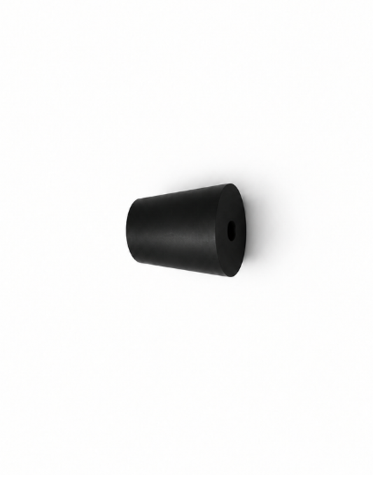 Tapered Rubber Stopper w/ hole