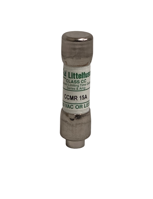Littelfuse CCMR 15 Amp Time-Delay Class CC Fuse - 600V