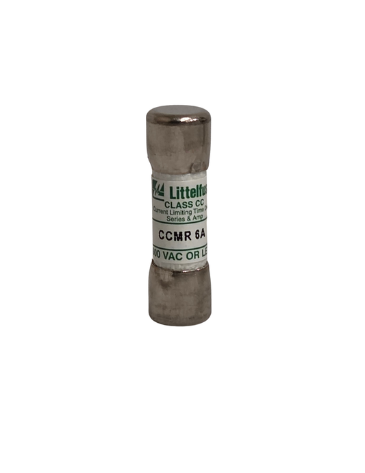 Littelfuse CCMR 6 Amp Time-Delay Class CC Fuse - 600V