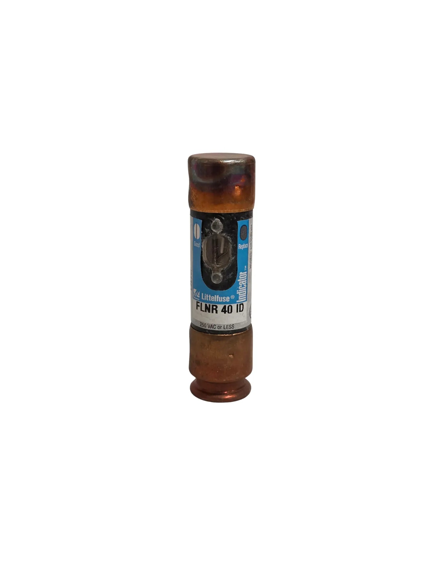 Littelfuse FLNR040 40A Class RK5 time-delay fuse 250V AC 125V DC