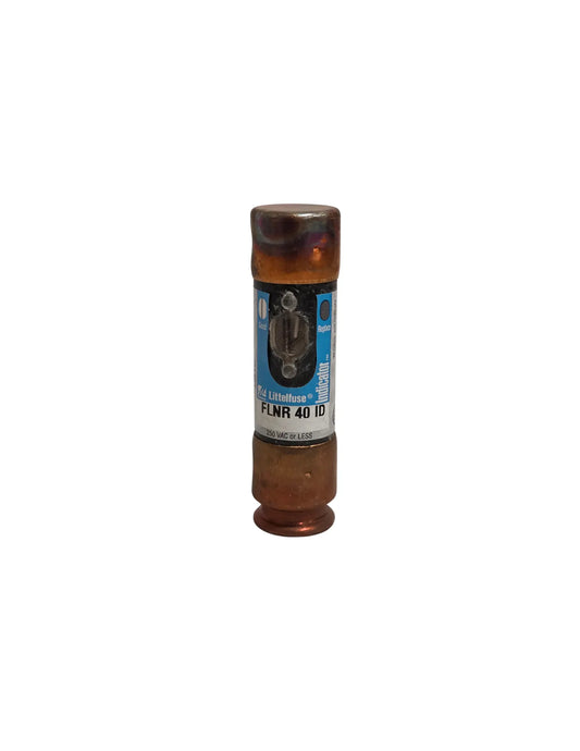 Littelfuse FLNR040 40A Class RK5 time-delay fuse 250V AC 125V DC