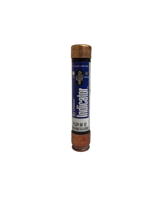 Littelfuse FLSR060ID 60A Class RK5 indicating time-delay cartridge fuse