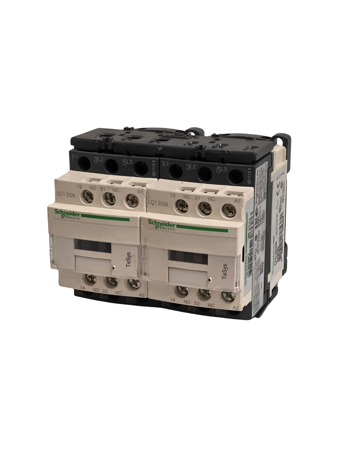Schneider Electric LC2D12BLV 24V DC reversing contactor for booster pump, pivot irrigation system